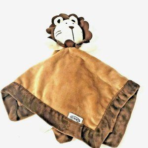 Graco Lion Security Blanket Tan Brown Lovey